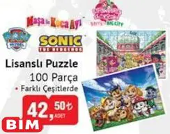 Maşa ile Koca Ayı Lisanslı Puzzle 100 Parça Maşa ile Koca Ayı Lisanslı Puzzle 100 Parça