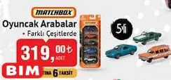 Matchbox Oyuncak Arabalar 5'li Matchbox Oyuncak Arabalar 5'li