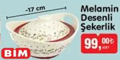Melamin Desenli Şekerlik 17 cm Melamin Desenli Şekerlik 17 cm