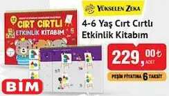 Yükselen Zeka Cırt Cırtlı Etkinlik Kitabım 4-6 Yaş Yükselen Zeka Cırt Cırtlı Etkinlik Kitabım 4-6 Yaş