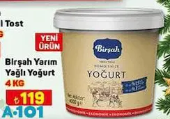 Birşah Yarım Yağlı Yoğurt 4 kg Birşah Yarım Yağlı Yoğurt 4 kg
