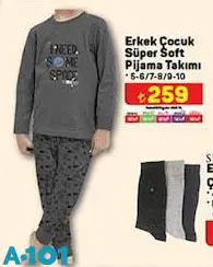 Erkek Çocuk Süper Soft Pijama Takımı Erkek Çocuk Süper Soft Pijama Takımı