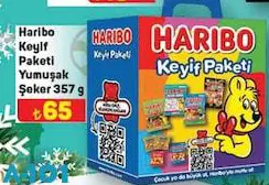 Haribo Keyif Paketi Yumuşak Şeker 357 g Haribo Keyif Paketi Yumuşak Şeker 357 g