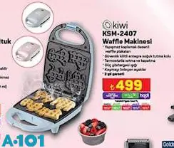Kiwi KSM-2407 Waffle Makinesi Kiwi KSM-2407 Waffle Makinesi