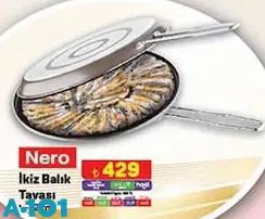 Nero İkiz Balık Tavası 32 cm Nero İkiz Balık Tavası 32 cm