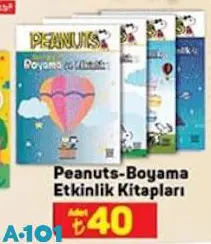 Peanuts Boyama Etkinlik Kitapları Peanuts Boyama Etkinlik Kitapları