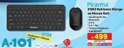 Piranha 2382 Kablosuz Klavye ve Mouse Seti Piranha 2382 Kablosuz Klavye ve Mouse Seti