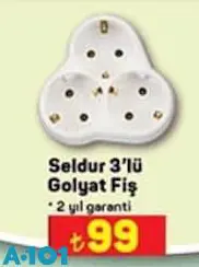 Seldur 3'lü Golyat Fiş Seldur 3'lü Golyat Fiş
