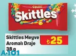 Skittles Meyve Aromalı Draje 38 g Skittles Meyve Aromalı Draje 38 g