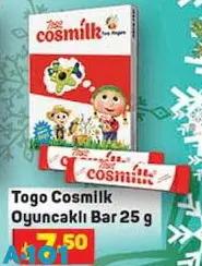 Togo Cosmilk Oyuncaklı Bar 25 g Togo Cosmilk Oyuncaklı Bar 25 g