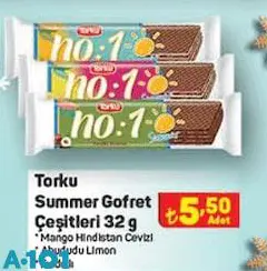 Torku Summer Gofret Çeşitleri 32 g Torku Summer Gofret Çeşitleri 32 g