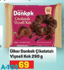 Ülker Dankek Çikolatalı Vişneli Kek 290 g Ülker Dankek Çikolatalı Vişneli Kek 290 g