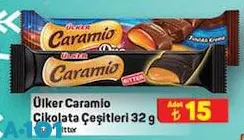 Ülker Caramio Çikolata Çeşitleri 32 g Ülker Caramio Çikolata Çeşitleri 32 g