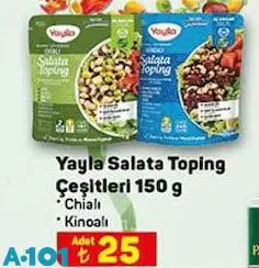 Yayla Salata Toping Çeşitleri 150 g Yayla Salata Toping Çeşitleri 150 g