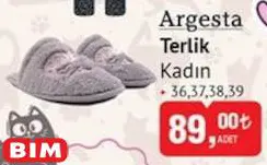 Argesta Terlik Kadın Argesta Terlik Kadın