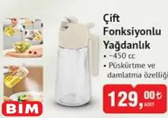 Çift Fonksiyonlu Yağdanlık 450 cc Çift Fonksiyonlu Yağdanlık 450 cc