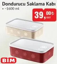 Dondurucu Saklama Kabı 1600 ml Dondurucu Saklama Kabı 1600 ml