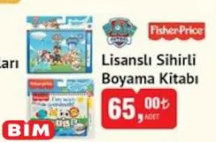 Fisher-Price Lisanslı Sihirli Boyama Kitabı Fisher-Price Lisanslı Sihirli Boyama Kitabı