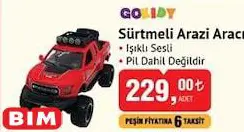 Gokidy Oyuncak Sürtmeli Arazi Aracı Gokidy Oyuncak Sürtmeli Arazi Aracı