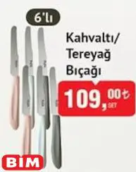 Kahvaltı/Tereyağ Bıçağı 6'lı Kahvaltı/Tereyağ Bıçağı 6'lı