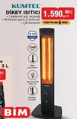 Kumtel Dikey Isıtıcı Kumtel Dikey Isıtıcı