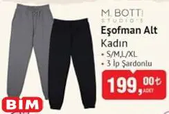 M.Botti Studio's Eşofman Alt Kadın M.Botti Studio's Eşofman Alt Kadın