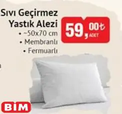 Molinella Sıvı Geçirmez Yastık Alezi Molinella Sıvı Geçirmez Yastık Alezi