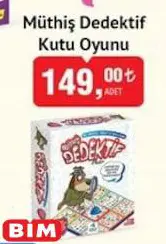 Müthiş Dedektif Kutu Oyunu Müthiş Dedektif Kutu Oyunu