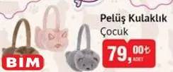 Pelüş Kulaklık Çocuk Pelüş Kulaklık Çocuk