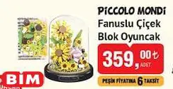 Piccolo Mondi Fanuslu Çiçek Blok Oyuncak Piccolo Mondi Fanuslu Çiçek Blok Oyuncak