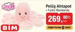 Pufu Pelüş Ahtapot Pufu Pelüş Ahtapot