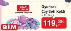 Uçar Oyuncak Çay Seti Kekli 11 Parça Uçar Oyuncak Çay Seti Kekli 11 Parça