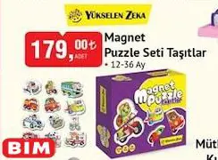 Yükselen Zeka Magnet Puzzle Seti Taşıtlar Yükselen Zeka Magnet Puzzle Seti Taşıtlar