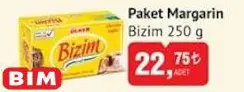 Bizim Paket Margarin 250 g Bizim Paket Margarin 250 g