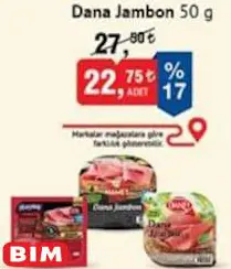 Dana Jambon 50 g Dana Jambon 50 g