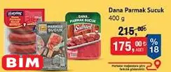 Dana Parmak Sucuk 400 g Dana Parmak Sucuk 400 g