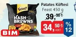 Feast Patates Köftesi 450 g Feast Patates Köftesi 450 g