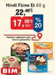 Hindi Füme Et 60 g Hindi Füme Et 60 g