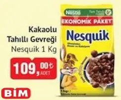 Nesquik Kakaolu Tahıllı Gevreği 1 Kg Nesquik Kakaolu Tahıllı Gevreği 1 Kg