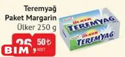 Ülker Teremyağ Paket Margarin 250 g Ülker Teremyağ Paket Margarin 250 g