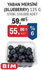 Yaban Mersini (Blueberry) 125 g Yaban Mersini (Blueberry) 125 g