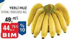 Yerli Muz Kg Yerli Muz Kg