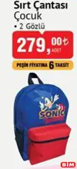 Sonic Çocuk Sırt Çantası Sonic Çocuk Sırt Çantası