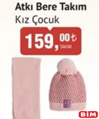 Kız Çocuk Atkı Bere Takım Kız Çocuk Atkı Bere Takım