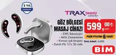 Trax Beauty Göz Bölgesi Masaj Cihazı Trax Beauty Göz Bölgesi Masaj Cihazı