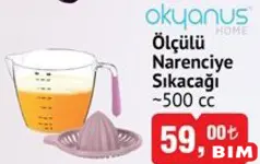 Okyanus Home Ölçülü Narenciye Sıkacağı Okyanus Home Ölçülü Narenciye Sıkacağı