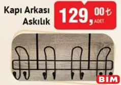 Okyanus Home Kapı Arkası Askılık Okyanus Home Kapı Arkası Askılık