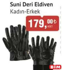 Suni Deri Eldiven Kadın-Erkek Suni Deri Eldiven Kadın-Erkek