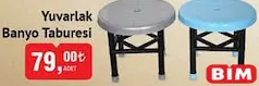 Yuvarlak Banyo Taburesi Yuvarlak Banyo Taburesi