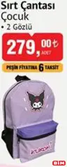 Kuromi Çocuk Sırt Çantası Kuromi Çocuk Sırt Çantası
